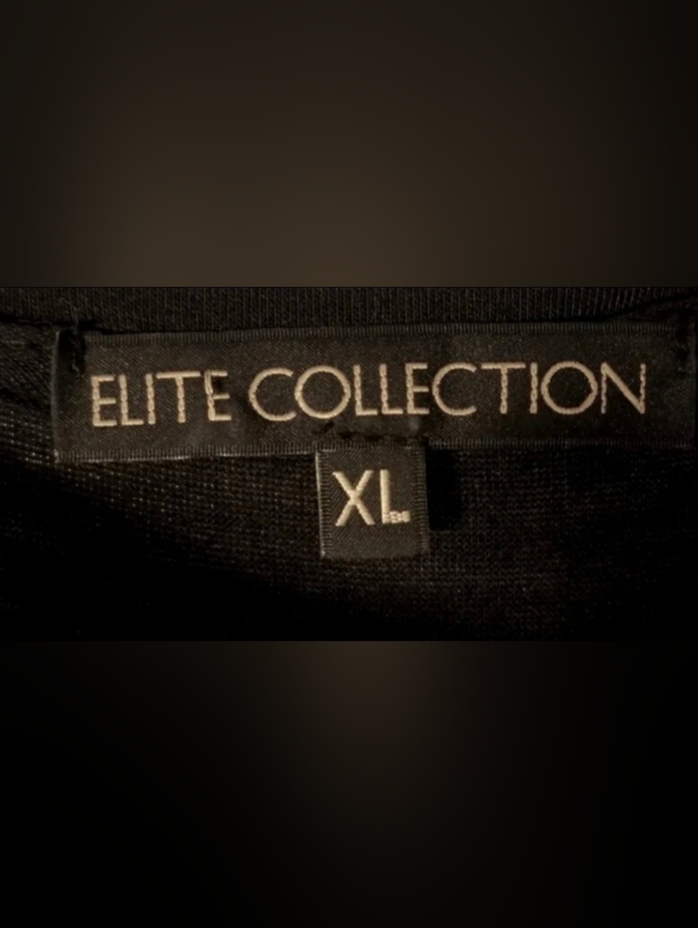 Elite Collection Black Knotted High Low Tee XL - Picture 5 of 5